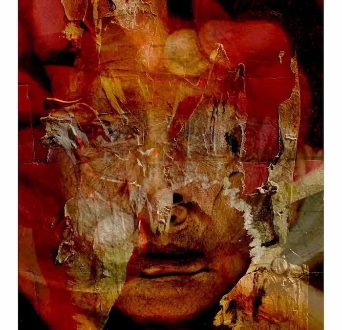 Digital Portrait Abgerissen