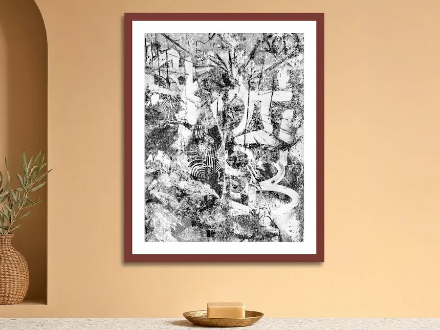 Mockup Brownish Abstrakt